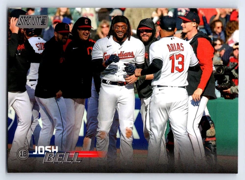 2023 Topps Stadium Club #18 Josh Bell Cleveland Guardians BASEBALL Card