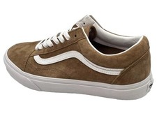 Vans OLD SKOOL Mens Size 6.5 UK Shoes PIG SUEDE BROWN Off The Wall Skate