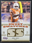 2010 SWEET SPOT SWEET SWATCHES JAMAAL CHARLES JERSEY TEXAS LONGHORNS KC CHIEFS