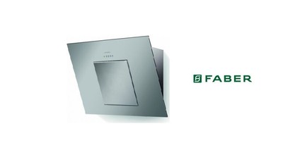 Faber Design Wandhaube Schräghaube CITY Edelstahl 80cm EG5X/F80