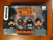 2024 Little People Chicago Bears 2.75" Collector Series 1  Cake Toppers 🆕