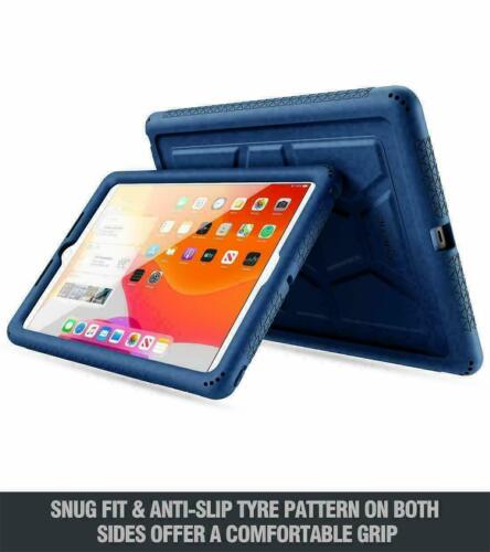 For iPad 10.2 (2020/2019) Tablet Case Flexible Shockproof Silicone Cover Blue - Picture 1 of 6