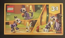 LEGO Creator 3in1 Fantasy Forest Creatures 31125 Building Kit 175 Pieces