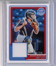 2023 USA Baseball Stars & Stripes USA Material /250 #USAM-KY Kyle Teel RC - MINT