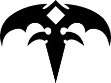 Queensryche Triryche Rri-Ryche Symbol Logo Truck Car Window Vinyl Decal Sticker