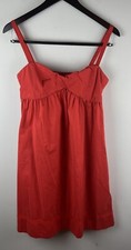 Diane Von Furstenburg Dress Babydoll size 8 Y2K Made In USA *Read
