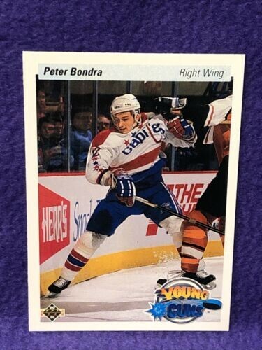 1990-91 Upper Deck Young Guns Hockey #536 Peter Bondra RC