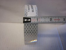 3M BRAND WHITE/Silver Reflective 4090 Conspicuity Tape 1" x 50 feet