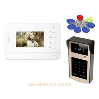 4.3 Video Door Entry Security Intercom With Ir Night Vision For Home Security 4.3 Video Door Entry Security Intercom With Ir Night Vision For Home Security