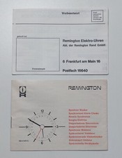 REMINGTON Multi-Wecker - Synchron Wecker  / Bedienungsanleitung