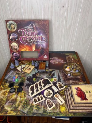 The Dark Crystal Board Game (River Horse) Complete and in good condition!!!