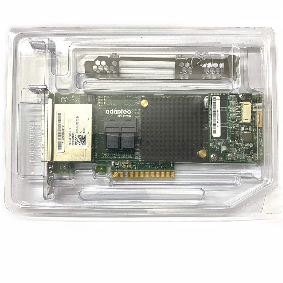 ADAPTEC ASR-78165/DELL 00KT1V 4-Port SAS/SATA 6Gb/s RAID Controller With battery - Image 2 of 4