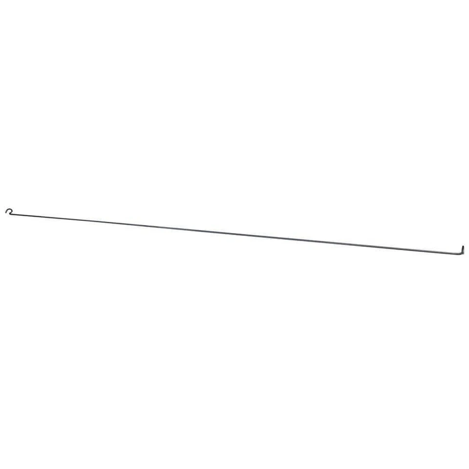 Marco de cama Hollywood marco de cama ajustable estribo gancho rieles de cama metal negro Foto 4 de 4