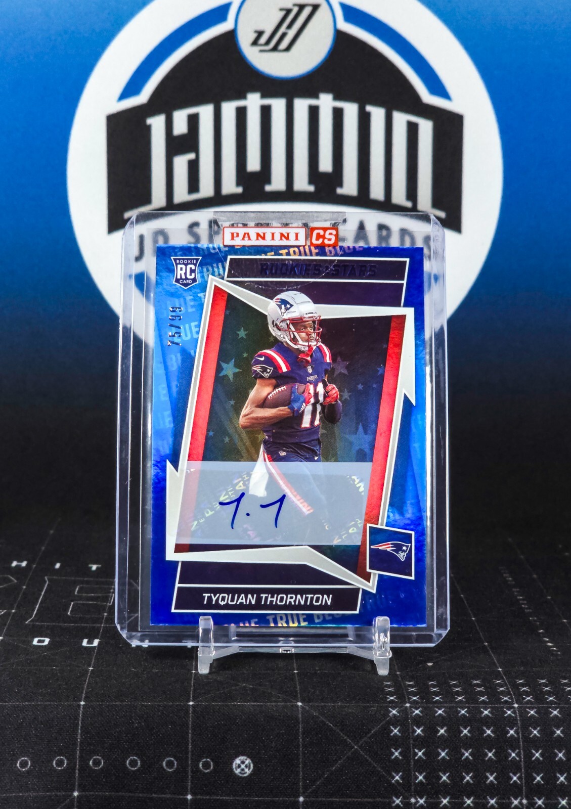 Tyquan Thornton Panini Rookies & Stars #137 Autograph True Blue