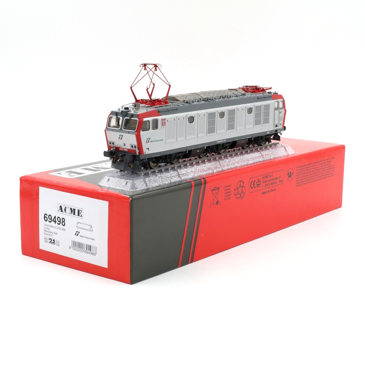 Mercitalia Rail Trasporto Moto Trenitalia ACME 69498 E652 066