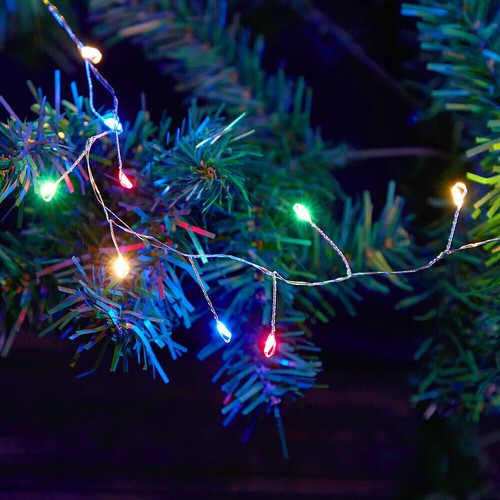 100/200LED Firecracker Fairy Lights Timer Christmas Cluster Starry String Lights - Picture 25 of 42