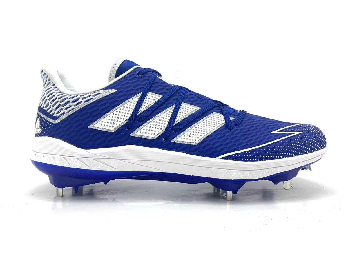 blue adidas cleats baseball