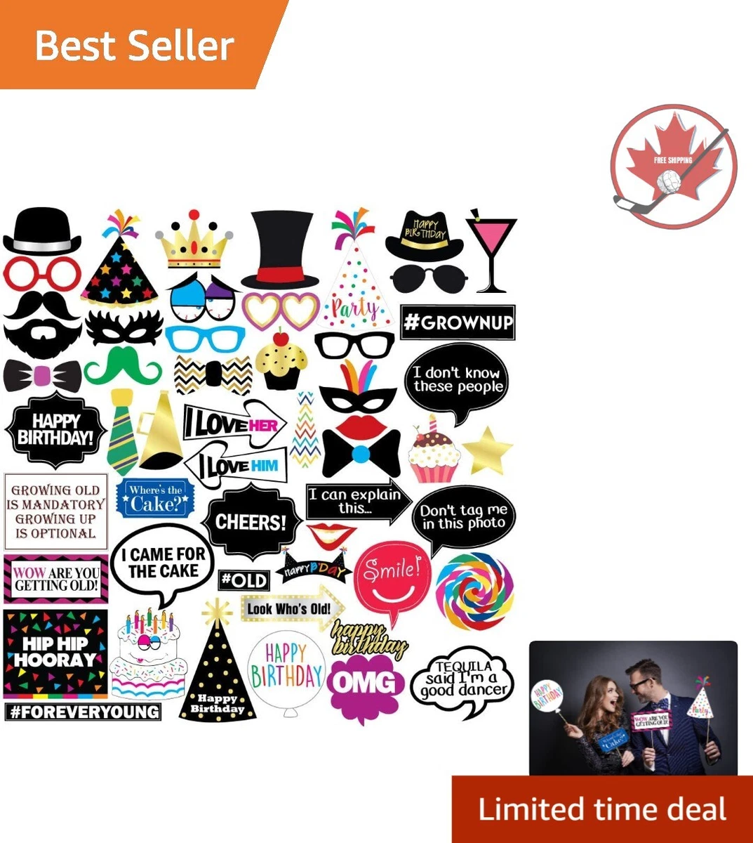 Good quality best sale photo booth props