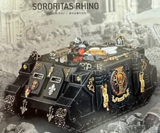 Warhammer 40k Adepta Sororitas Sisters of Battle Rhino New on Sprue