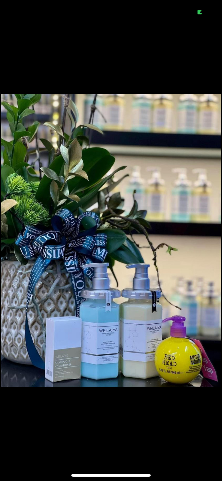 Weilaiya Perfume Repair Series White Truffle Shampoo And Conditioner.