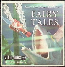 Hans Christian Anderson Fairy Tales 3d View-Master 3 Reel Packet 1958