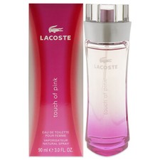 Touch of Pink by Lacoste for Women - 3 oz EDT Spray