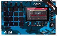 AKAI MPC Live Skin Blue Camo Protective Decal StyleFlip Skins