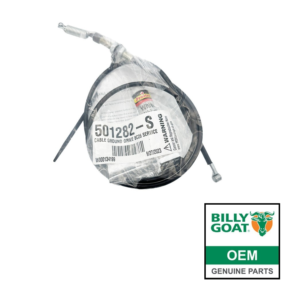 Genuine OEM Billy Goat 501282-S Ground Drive Cable for BC2600 | eBay