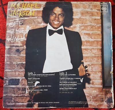MICHAEL JACKSON ** Off The Wall ** VERY SCARCE & ORIGINAL 1979