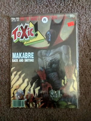 TOXIC! #16- Pat Mills*Tony Skinner*Alan Mitchell*Alan Grant*John Wagner*RARE+OOP