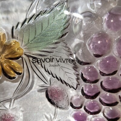 MIKASA SAVOIR VIVRE CRYSTAL Wild Orchard 13