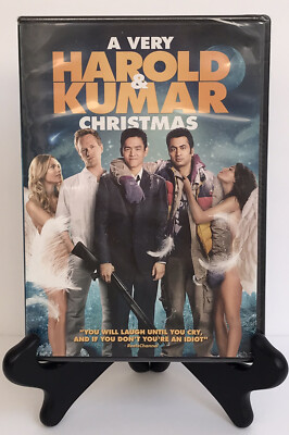 A Very Harold & Kumar Christmas [DVD] NEW! + Additional Scenes