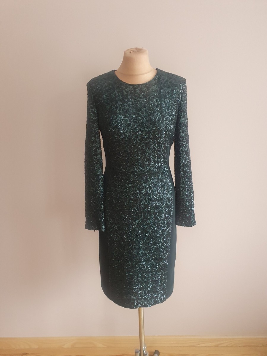 WORN ONCE $399 WHISTLES LTD ED DEEP GREEN SEQUIN PENCIL DRESS 12 10 S M | eBay UK WORN ONCE $399 WHISTLES LTD ED DEEP GREEN SEQUIN PENCIL DRESS 12 10 S M | eBay UK