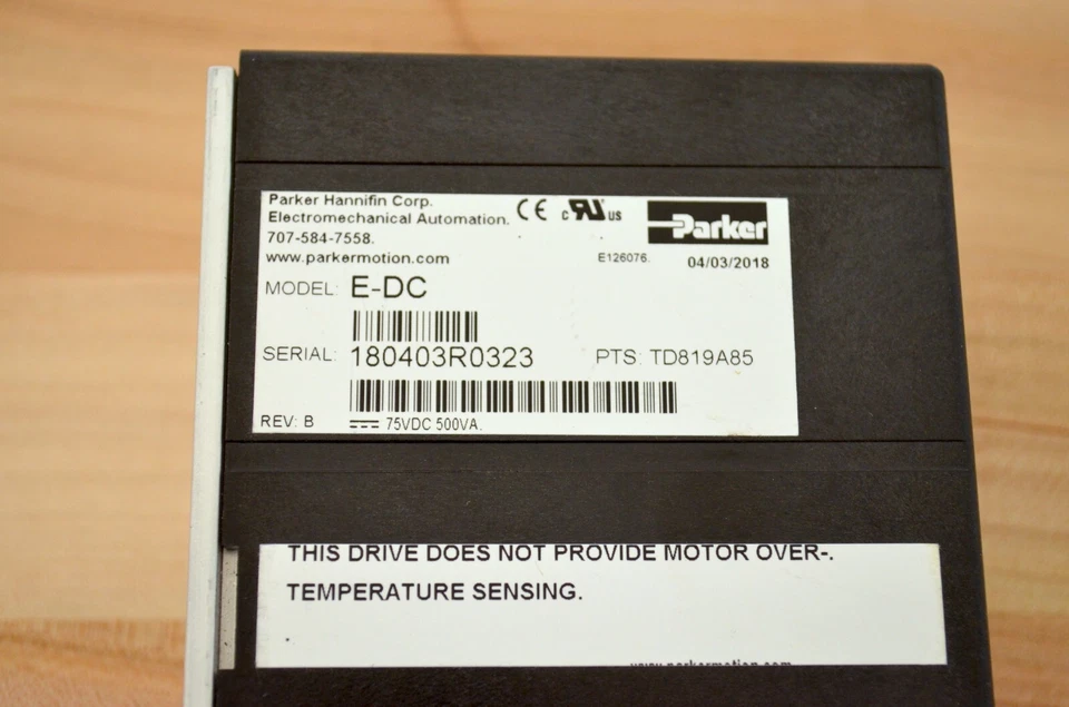 New Parker CompuMotor E-DC 4.8amp Microstepping Stepper Motor Driver 24-48vdc - Image 4 of 4