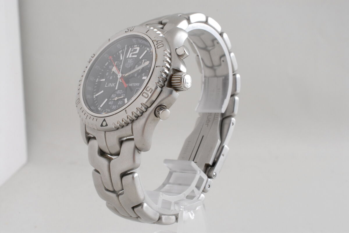 TAG Heuer Link Men's Black Watch - CT1111-0 for sale online TAG Heuer Link Men's Black Watch - CT1111-0 for sale online