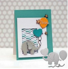 Metal Cutting Dies Elephant Animal Craft Scrapbooking DIY Album Embossing Paper