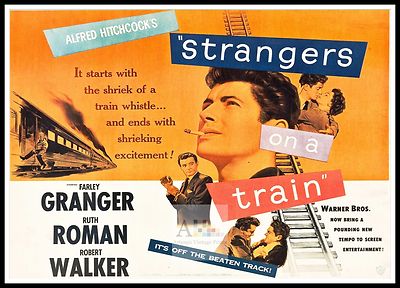 Fremde im Zug Filmposter A1 A2 A3