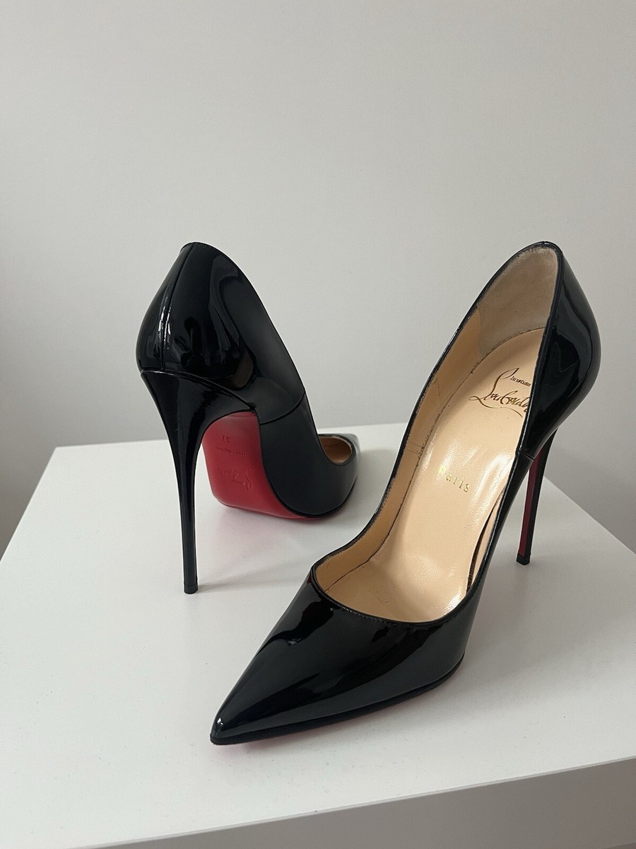 Christian Louboutin So Kate Size 4.5 Black Red Bottoms | eBay UK