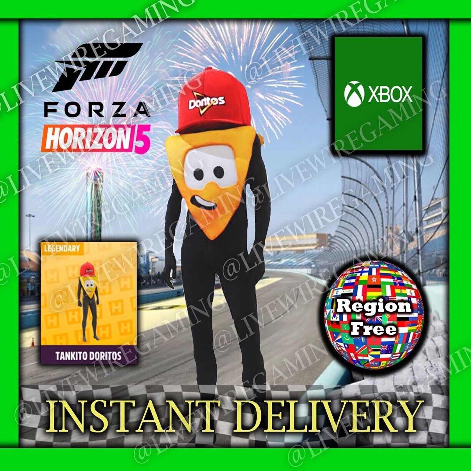 Buy Forza Horizon 5 - Tankito Doritos Driver Suit (PC) - Steam Key - GLOBAL  - Cheap - !