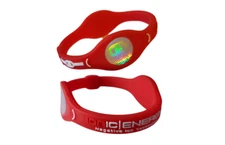Power Balance Bracelet Sports Performance Hologram Negative ions EMF Blocker