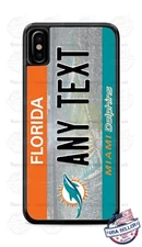 Miami Dolphins Design Personlaized Phone Case For iPhone 11 Pro Samsung LG etc