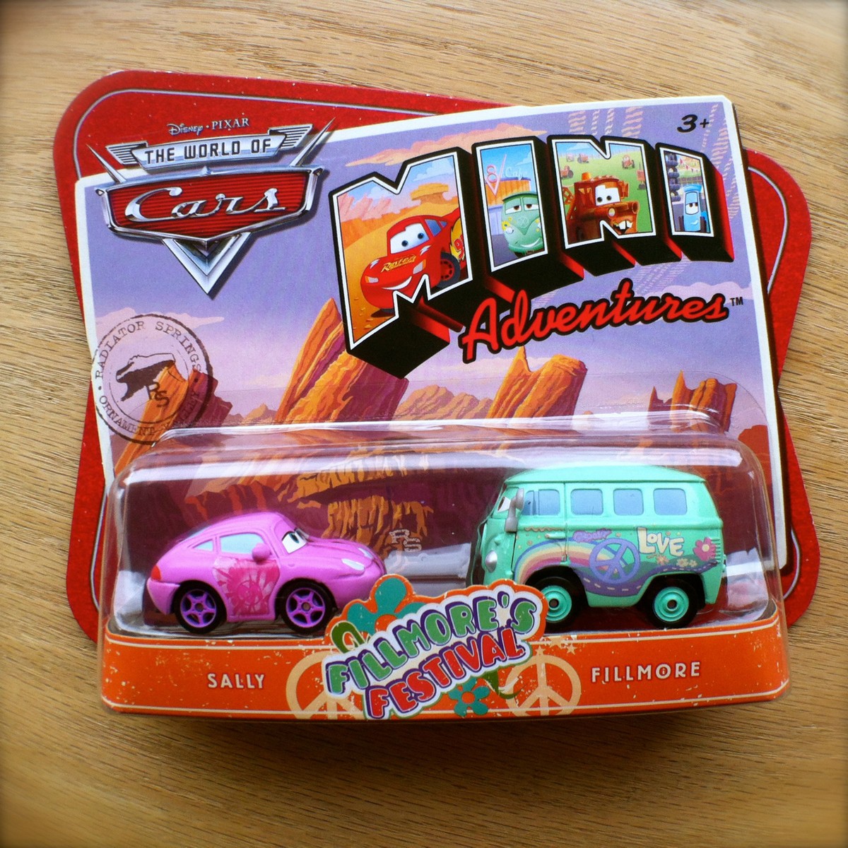 Disney PIXAR Cars MINI ADVENTURES Fillmore's Festival SALLY