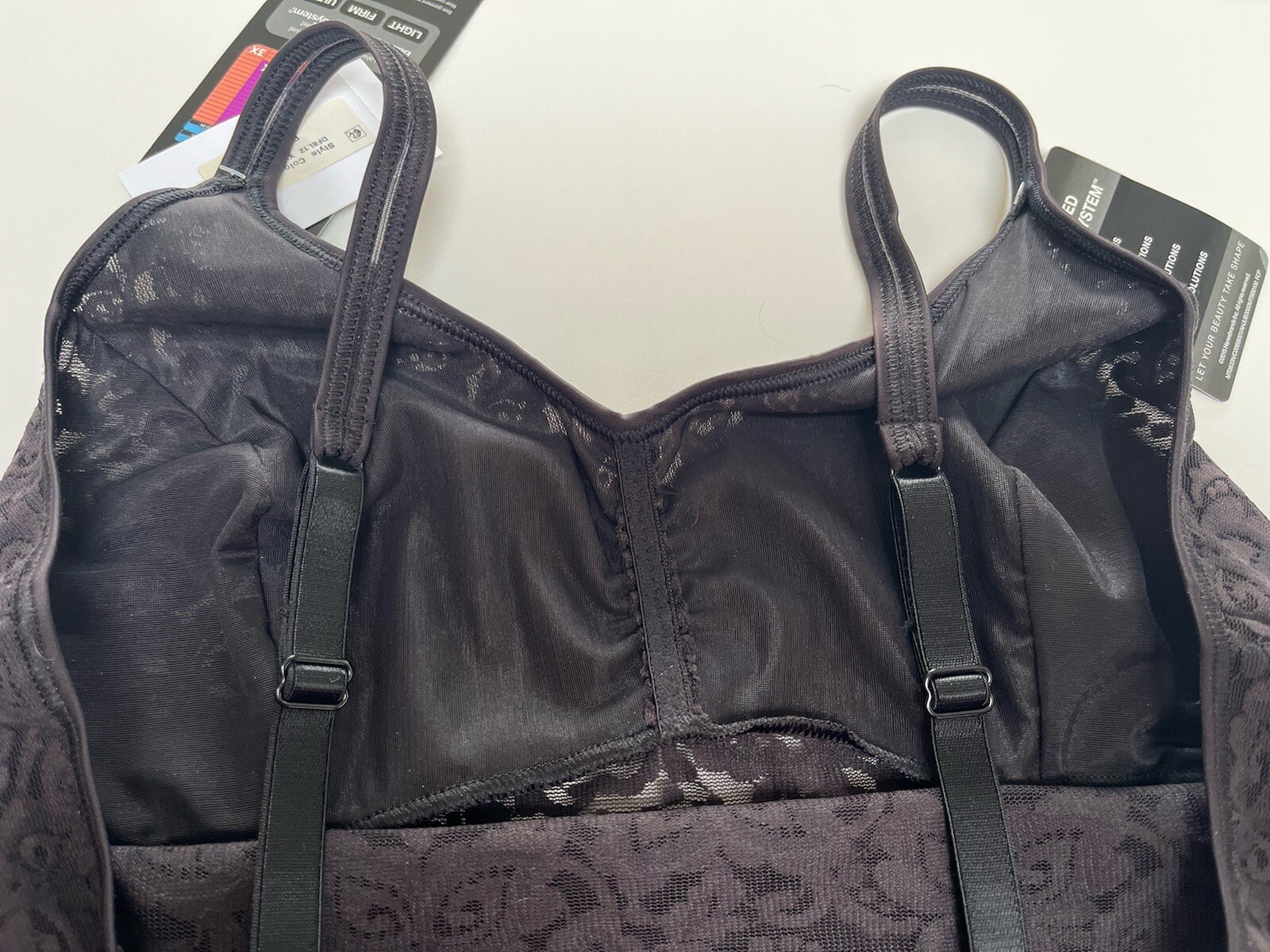 Bali Lace 'N Smooth Camisole Top Shapewear Firm Control Top Tank Shaper