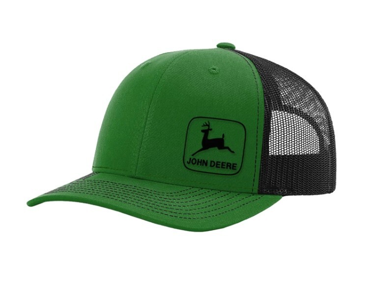 LP82941 - John Deere Green Black Mesh Moline 112 Cap Vintage Logo