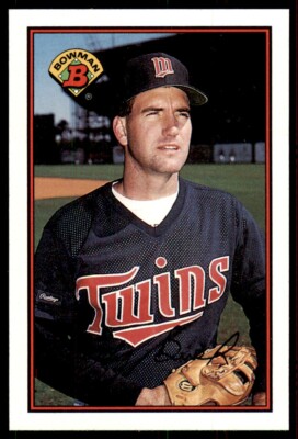 1989 Bowman Randy Bush Minnesota Twins #164
