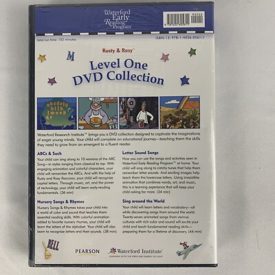 Rusty & Rosy Level One 4 DVD Collection Waterford Early Reading
