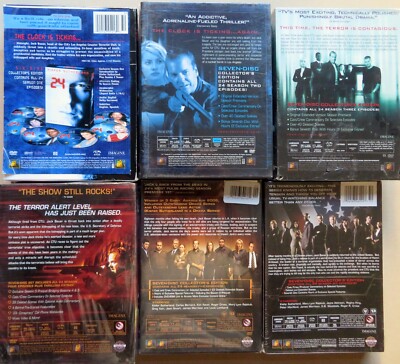 Twenty-Four (24) Seasons One-Six (1-6) All NEW except Season