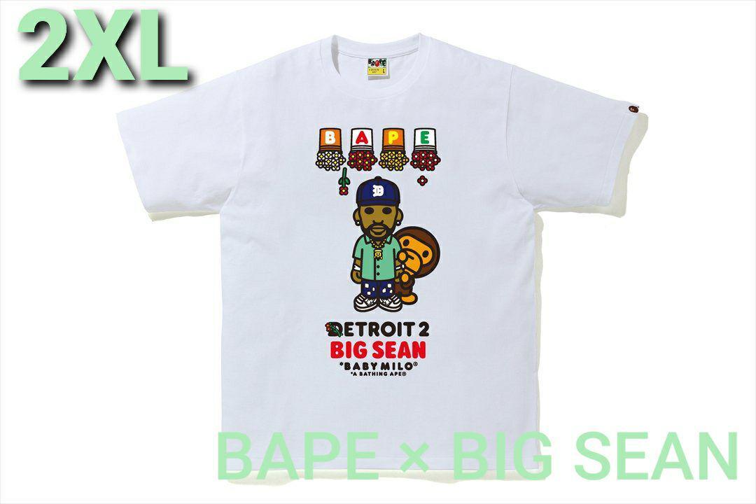 MINT BAPE Shirt XXL Authentic Rare Rare Detroit 2 X Baby Milo Tee 