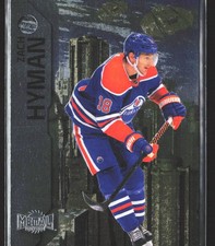 2023-24 SkyBox Metal Universe #064 Zach Hyman Edmonton Oilers