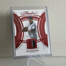 Panini 2025 Flawless Legendary Memorabilia Leo Durocher Cubs Serial #FLM-LD /25